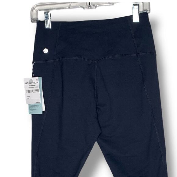 NEW ZELLA High Waist Legging Size Medium Navy Blue Sapphire - Picture 7 of 11